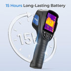 TOPDON TC004 Lite Thermal Imaging Camera, 160 x 120 IR Resolution 15-Hour Battery Life Handheld Infrared Thermal Imager with 1x / 2X / 4X Zoom Level, -4°F~1022°F Range, High and Low-Temperature Alarm