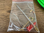 37FT Fish Tape Wire Puller Including 5Adapters- Durable Cable Retraction Aid for Electrical Work (12M)