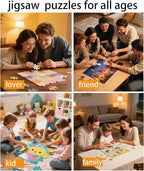 Photo Puzzles for Gift, Pets, Festivals, Weddings, Family Gatherings, Adult Customized Puzzles Jigsaw (Vertical or Horizontal) (None) (200.PC (Vertical/Horizontal))