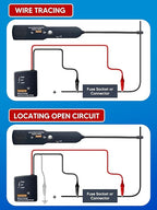 Circuit Tracer, Automotive Short Circuit Finder, Wire Tracer, Automotive Short and Open Finder Repair Tool EM415PRO DC 6-42V