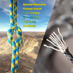 HERCULES Type III Paracord 550 Paracord Rope Parachute Cord, 100' Army Green for Camping Cord, Survival Rope