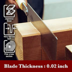 SUIZAN Ryoba Double Edge Saw 9.5" - Professional Japanese Pullsaw Handsaw Woodworking Tools