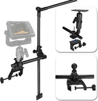 Heavy Duty C-Clamp Mount Compatible with RAM Systems 1" and 1.5" Size Round Ball Bases,Aluminum C Clamp Kayak Mount,3.27-Inch Jaw Opening