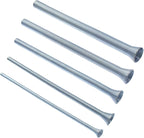 5 Pack Spring Tube Bender Set 1/4'', 3/8'', 1/2'', 5/8'' and 3/4'' for Copper, Aluminum and Thin Wall Steel Tubing Bender Kit, 13.78" / 350mm Length