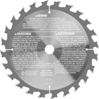 SKIL 6-1/2 in. 24-Tooth Carbide Circular Saw 3-Pack Framing Blade-CRB1002-3