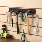 2 Pcs Metal Wall Mounted Hammer Rack Hand Tools Storage Screwdriver Organizer for Garage Workshop
