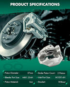 SCITOO 19272 Front Right Disc Brake Caliper Assembly Without Bracket For Mercedes-Benz