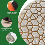 Super Flexible Wet Polishing Pads 4 Inch Diamond Polishing Pads Three 3 Step Polishing Pads for Granite Marble Engineered Stone and Other Natural Stone