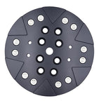 Lavina Grinding Disc Universal 10" Magnetic Adapter Plate, 10 Inch Universal Magnetic Tooling Holder Plate for Edco MK Husky Blastrac Virginia Abrasive Grinder
