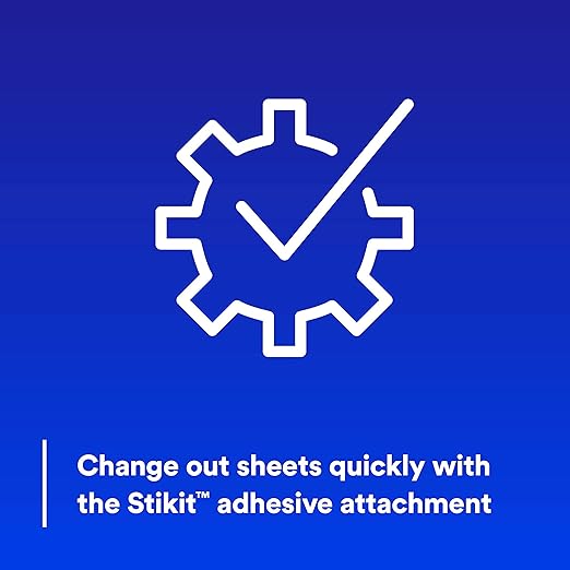 3M Stikit Blue Abrasive Sheet Roll, 36217, No Hole, 2.75 in x 20 yd, 80+ Grade, Automotive Sanding Roll Sandpaper for Coating Removal, Body Repair, Auto Sanding