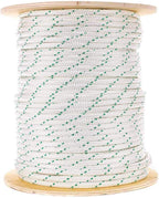 Rope and Cord Double Braid Pulling Rope – Super Strong Composite Rope with Built-in Pulling Eyes (3/8" | 600' Spool)