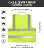 TOURGO Safety Vest Meets ANSI Class 2 Standards