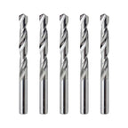 LUMN 5/16" Solid Carbide Jobber Drill Bits with Straight Shank and 118° Point Angle, Made from Tungsten Carbide Material,5-Pieces