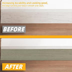 GSCIT Club Wood Grain Repair Tape, 2.4 inch X 100ft Self Adhesive Silver Walnut Grain Repair Patch for Tables, Chairs, Baseboards, Doors, Windows, Floors, Handicraft DIY.