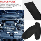 2 in 1 Heat Shrink Braided Sleeving Fabric Tubing-Perfectly fit Irregular Shape Hose/Cable/Wire (3/8"(10mm), 32FT)
