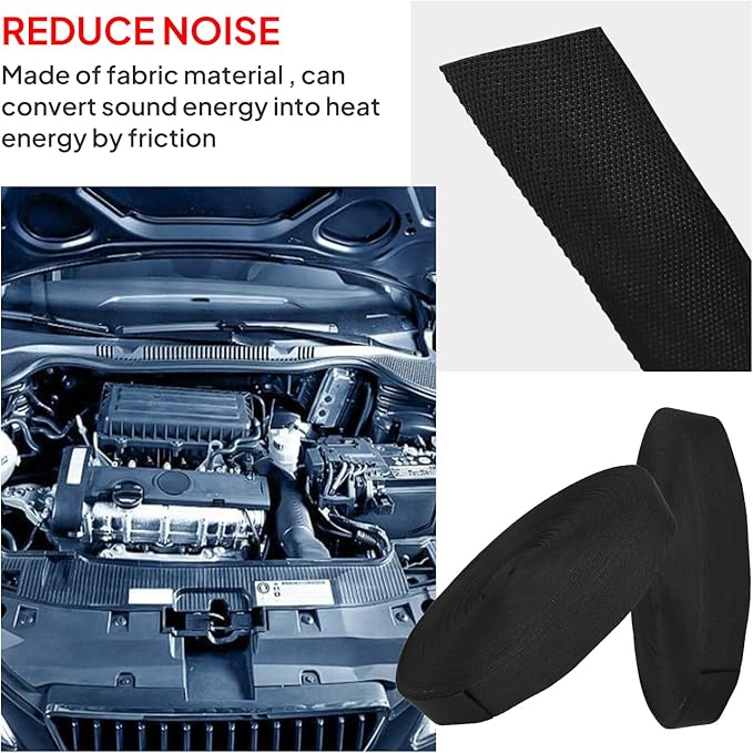2 in 1 Ratio Heat Shrink Fabric Braided Sleeving, 1" - 24 feet Soft, Flexible and Sealing Black Shrinkable Braiding Sleeve