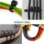 Zip Ties 14 inch(1000 Pack), 60 lb, Black Heavy Duty Wire Ties, UV Resistant Cable Ties for Indoor and Outdoor Use, LOCKLOCK