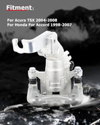 cciyu 19-B2069 Disc Rear Left Brake Caliper Assembly w/Bracket 2004 2005 2006 2007 2008 For Acura For TSX,1998 1999 2000 2001 2002 2003 2004 2005 2006 2007 For Honda For Accord