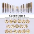 NEIKO 00911A SAE Tap and Die Set, Titanium-Coated Alloy Steel Taps and Dies, Large Threading-Tool Kit with Storage Case, 40-Piece Set