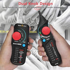 Bside Dual Mode Wire Tracker RJ11 RJ45 Network Cable Tester Toner Generator Network Cable Collation Ethernet LAN Line Finder with Flashlight