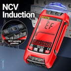 ANENG Multimeter,TRMS 9999 Counts Voltage Tester,Auto-ranging Ohm Amp Volt Meter Measures AC/DC Current,Voltage,Resistance,Continuity,Capacitance,diodes, NCV,Anti-Burning Electrical Tools