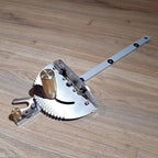 Premium Miter Gauge, 27 Angle Stops for Table Saws, Router Tables, Band Saw and Woodworking Tools (Sliver)