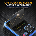 FNIRSI DSO-TC3 Oscilloscope - 3-in-1 Handheld Oscilloscope & DDS Signal Generator & Transistor Tester, 500Khz Bandwidth 10MSa/s Sampling Rate, 6 Types of Waveforms, Transistors Measure