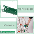 Bates- Caulking Gun, 10:1 Thrust Ratio, Deep Green, Caulking Tool Gun, Caulk Gun No Drip, Hand Caulking Guns, Silicone Gun, Caulking Gun Tool, No Drip Caulk Gun, Caulk Guns, Caulking Gun Dripless
