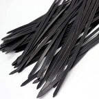 zip ties 14 inch Black Cable ties wraps 100 pcs/Pack outdoor use Long plastic ties with 60 Pounds tensile