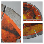 14 Inch Viper Laser Concrete Diamond Blade – Professional Grade for Concrete, Brick, Block, Stone & Pavers – Precision Dry or Wet Cutting Disc for Electric or Gas Saws (14" X 1"-20mm Arbor)