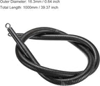 PATIKIL 16.3mm OD B Type Spring Tube Bender 1000mm Long for 20mm 1/2" PVC Pipe in Home Renovations and Electrician Wiring Pack of 2