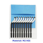 Deburring Tools Kit,Swivel Head Deburring Tool,Removing Burr for Metal Aluminum, Copper, Brass,PVC,Resin and Plastic Pipes,Tubes,with Extra 10 HSS Blades