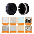 4" Diamond Hole Saw, 102mm Tile Hole Saw Drill Bit Diamond Tipped for Granite Marble Ceramic Glass Porcelain Quartz Tiles Stones Countertop, Core Drill Bits with 5/8-11 Thread for Angle Grinders