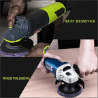 6 Pack 4-1/2" x7/8'' Strip Discs Rust Remover Wheel for Angle Grinders Clean and Remove Paint, Coating, Rust and Oxidation for Wood Metal Fiberglass Work Purple