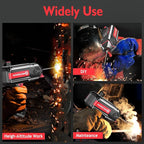 Handheld Welder 110V, Welding Machine 120A Portable Stick Welder, Hand Held Welder Machine IGBT Inverter Digital Display with Welding Tool Set and Toolbox