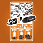Worx WX543L 20V Power Share Cordless Jigsaw