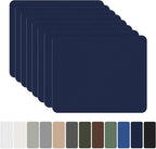 8 Pieces 7.87 x 5.9 inch Nylon Repair Patches Nylon Fabric Patch Self-Adhesive Nylon Repair Tape Waterproof Lightweight Repair Patches Repair Patch Kit for Clothing Down Jacket Tent Bag (Navy Blue)