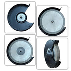 BUCKTOOL 80 Grit 8 Inch CBN Grinding Wheel, 1" Wide, 5/8" Arbor Cubic Boron Nitride Sharpening Wheel for Sharpening Wood-Turning Tools, Chisels, Hardcore and More