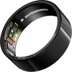 ULTRAHUMAN Ring AIR-Smart Ring Health Tracker, Size First Sizing Kit,Sleep Tracker,Smart Ring for Men/Women,Fitness Tracker (Made in India, Aster Black, 14)