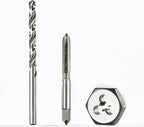 toolant 10-32 NF Tap and Die Set with #21 Drill Bit Combo for Threading