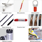 Heat Shrink Tubing 4:1 Dual Wall Adhesive Liner Wires Cable Wraps Connection Protection (Clear, 5/8"-18ft)