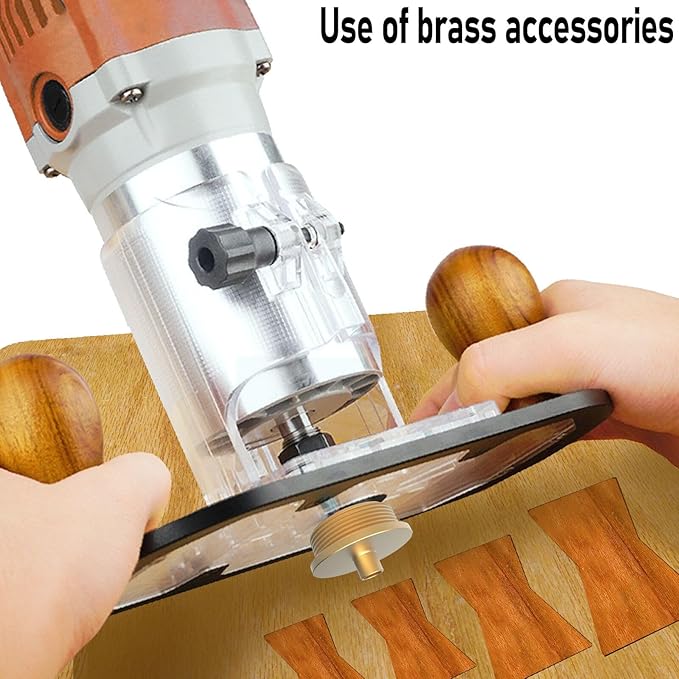 10 in 1 Router Templates for Woodworking, Butterfly Jig Bowtie Inlay Template, with 1/4 inch Router Bushing Guide Template Liner and nut,1/4" Router Bits for Wood ﻿