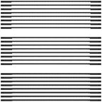 24Pcs Coping Saw Blades Set 6-1/2 Inch High Carbon Steel Pin End Scroll Saw Blade Replacement Kit 15TPI 18TPI 24TPI for Most Wood Plastic Cutting (24)