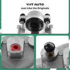 Set of 2 Front Brake Caliper Assembly Compatible with Jeep Cherokee TJ Wrangler Wagoneer Comanche