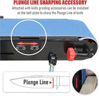 BUCKTOOL Pro 1HP Bench Belt Sander for Metal Working, 4 x 36 in Belt and 8 in Disc Sander with 1HP Direct-drive Motor, Benchtop for Metalworking, BD4801-M