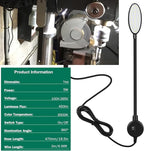 Magnetic LED Work Light, AMAZING POWER Dimmable Sewing Light with Flexible Gooseneck for Workshop Sewing Machine Workbench Lathe Drill Press