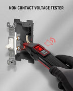 KAIWEETS Circuit Breaker Finder with LCD Display, GFCI Outlet Tester, Electrical Circuit Tracer Tool with NCV Test & Flashlight, Includes Carrying Case - KT301