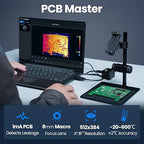 Thermal Camera for Android & iOS, P3 Thermal Imaging Camera with 512×384 X³ IR Resolution, 256×192 IR Resolution, Manual Focus Infrared Camera, 15× Zoom, -4℉ to 1112℉ Temp Range Thermal Imager