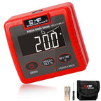 S&F STEAD & FAST Digital Angle Finder Magnetic with 4 Surface Magnets, Large LCD Display Digital Inclinometer, Magnetic Angle Gauge for Table Saw, Woodworking