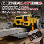FINDBUYTOOL Helical Cutterhead for DeWalt DW735 DW735X Planer, 13 inch Helical Cutterhead 4 Rows for DW735/DW735X/DW735-XE Thickness Planer